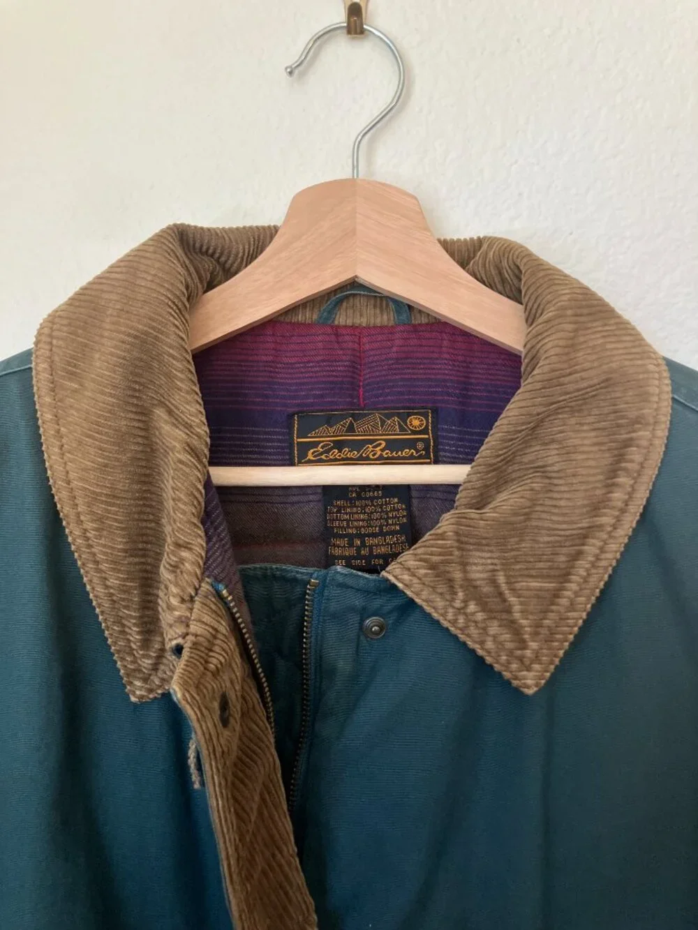 Vintage Eddie Bauer Goose Down Jacket